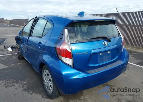 2016 Toyota Prius C Two from USA, damaged, VIN JTDKDTB3XG1132516